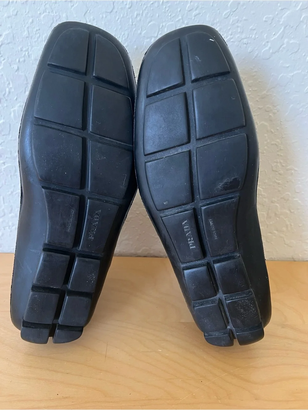 Prada Black Leather Chelsea Boots